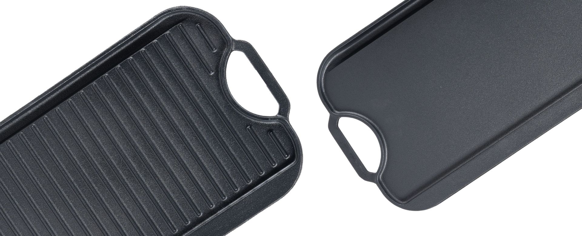 Gietijzeren grillplaat om te bakken